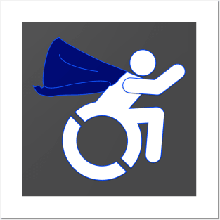 Super Accessibility Man Posters and Art